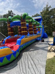 22ft Tsunami Slide with Slip-N-Slide